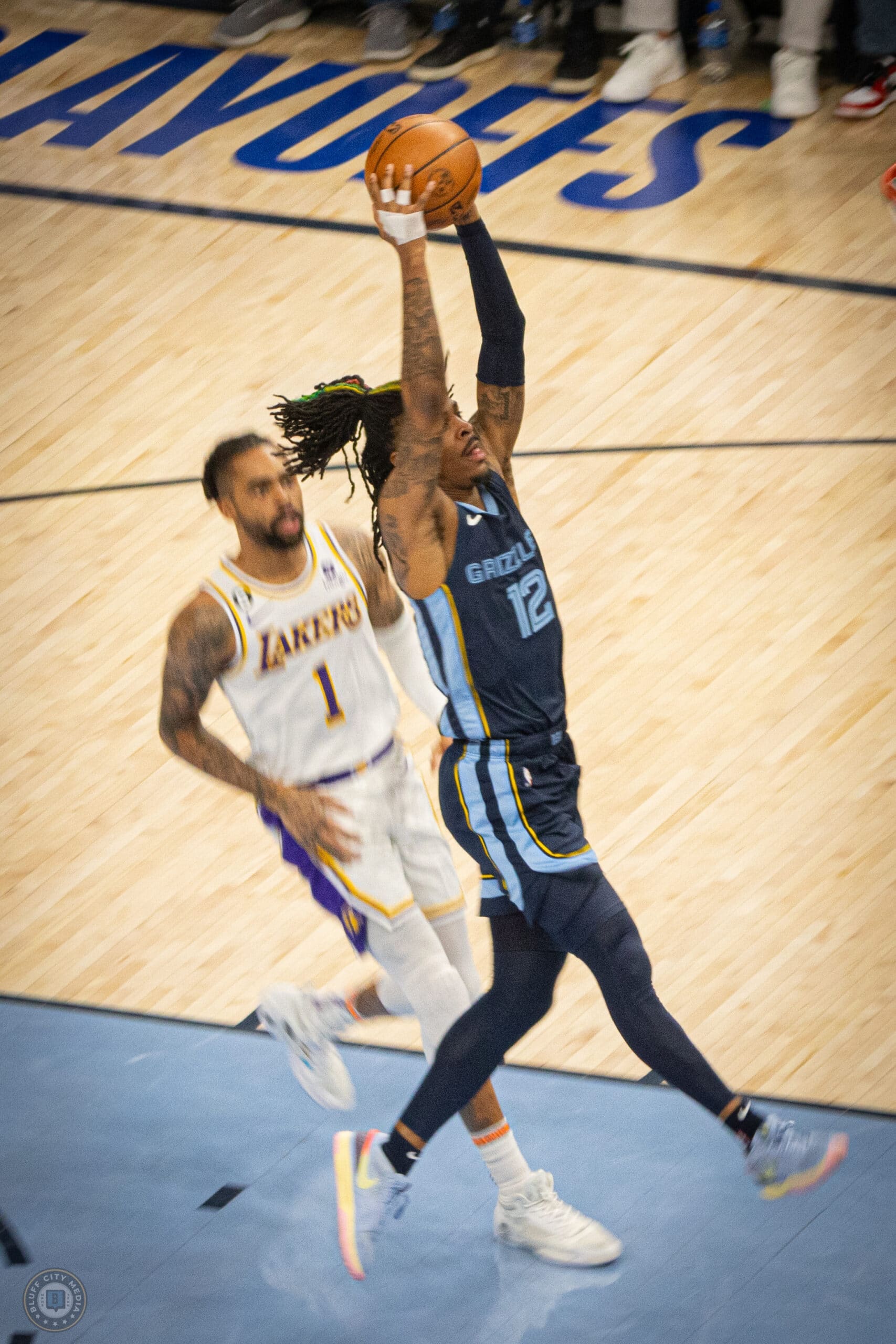 Featured image for “Report Card: Ja Morant exits, leading to late collapse, Lakers take Game One”