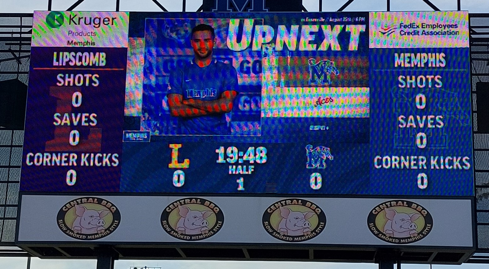 Featured image for “Memphis Men’s Soccer Drops Season Opener to Lipscomb”