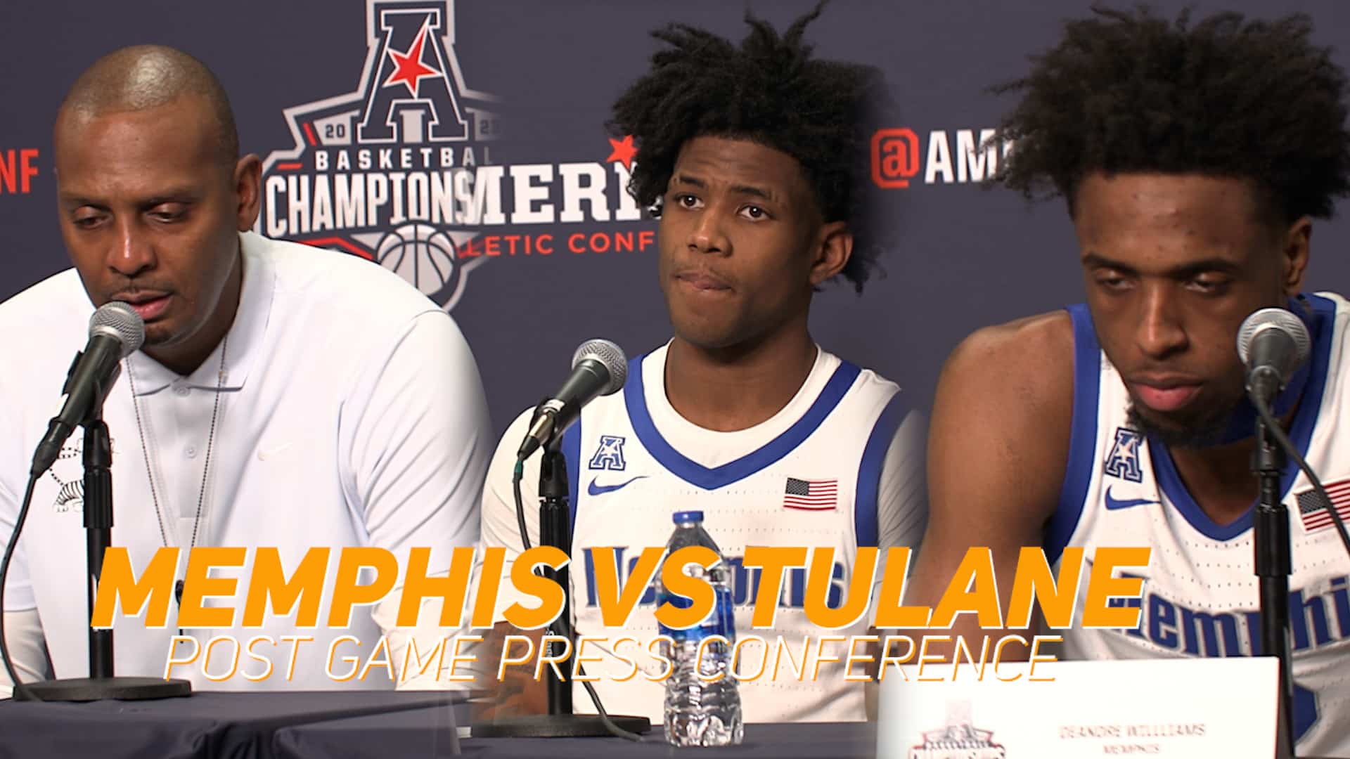 Featured image for “AAC Tournament Press Conference: Penny Discusses Avenging Losses & Hanging Banners”