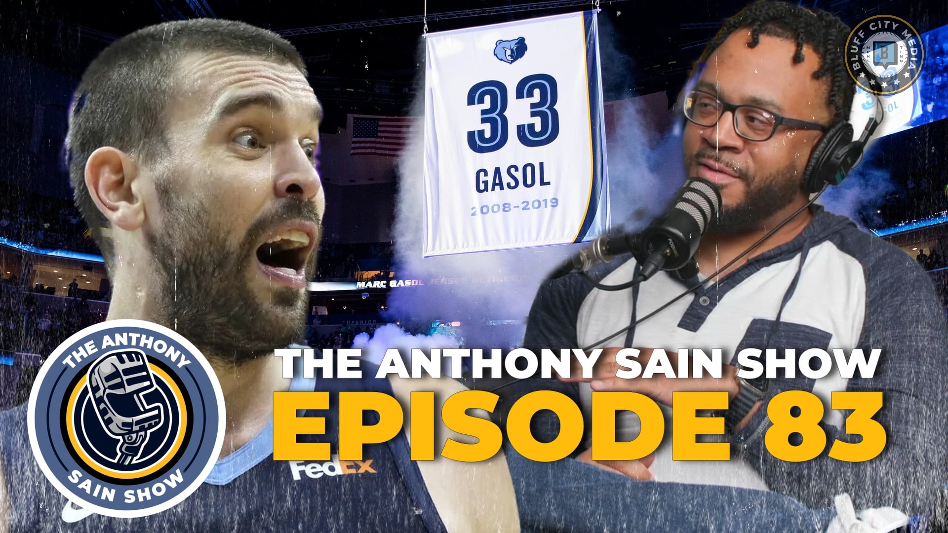 Featured image for “The Anthony Sain Show Ep 83: Marc Gasol’s Jersey Retirement Controversy, Tale of Two Championships”