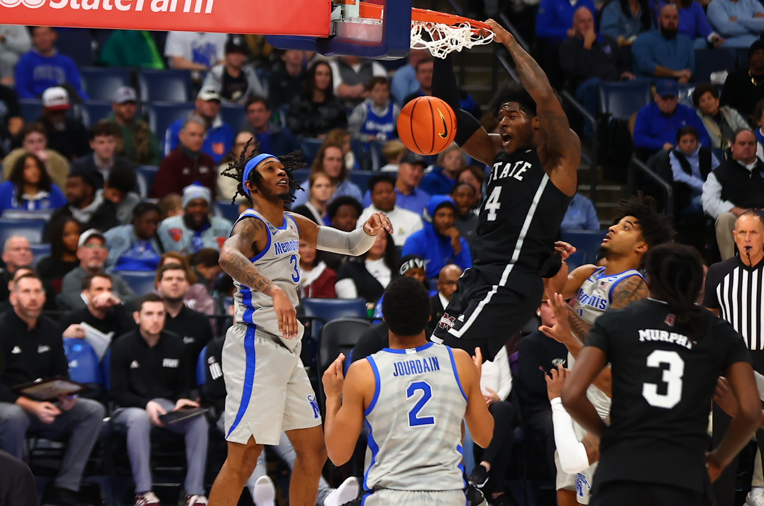 Featured image for “RECAP: Mississippi State spoils No. 21 Memphis’ return to FedExForum”