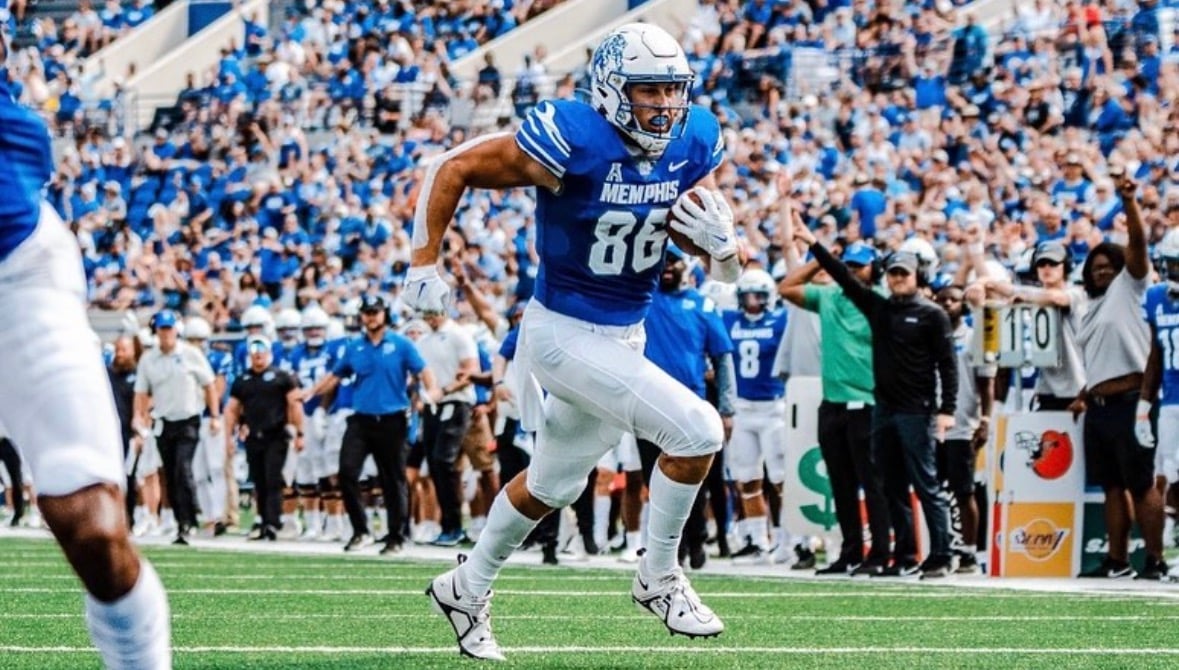 Featured image for “Memphis TE Caden Preiskorn enters transfer portal”