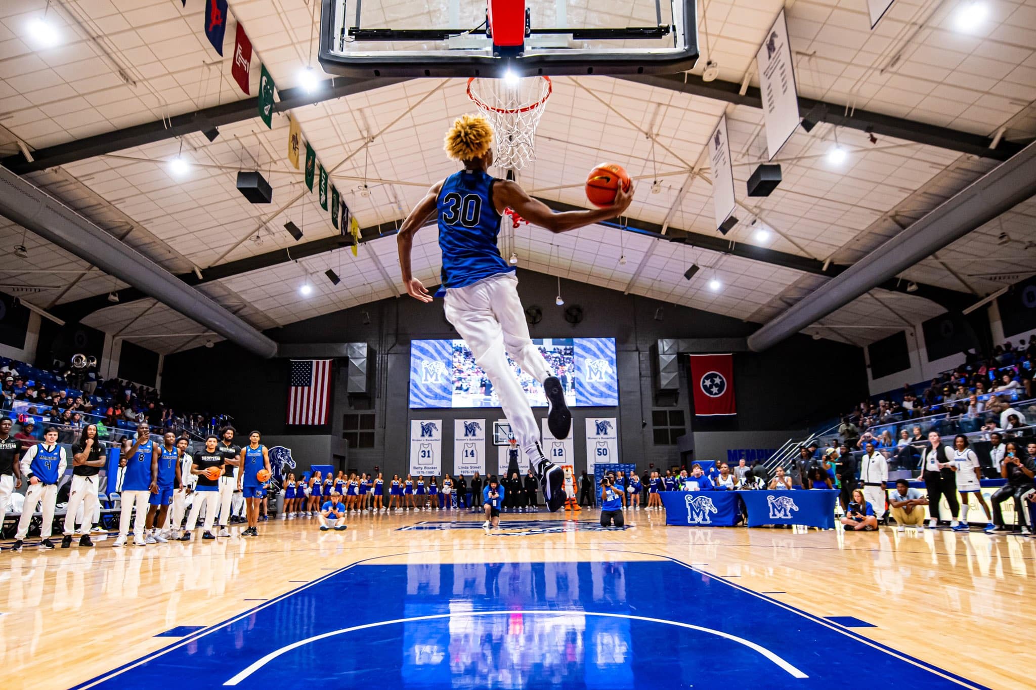 Featured image for “Memphis Basketball Electrifies at First Ever Student Madness”