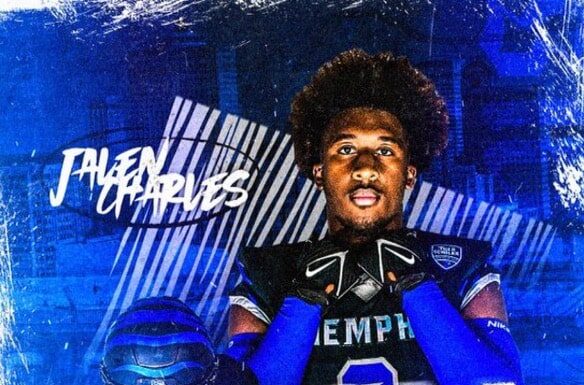 Featured image for “Explosive Defensive End Jalen Charles commits to Memphis”
