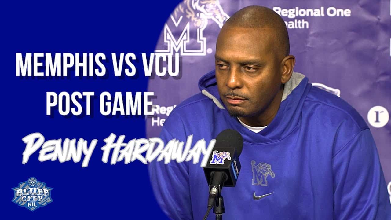 Featured image for “Memphis vs VCU Post Game: Penny Hardaway”