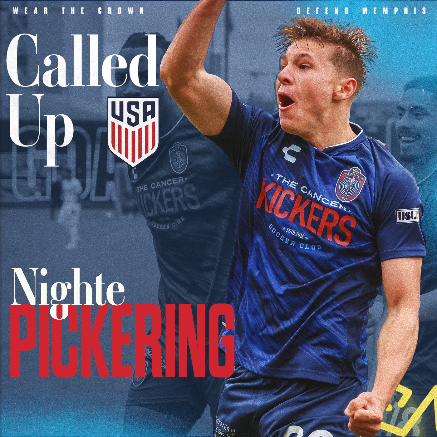 Featured image for “901 FC’s Nighte Pickering Called Up To US U19 National Team”