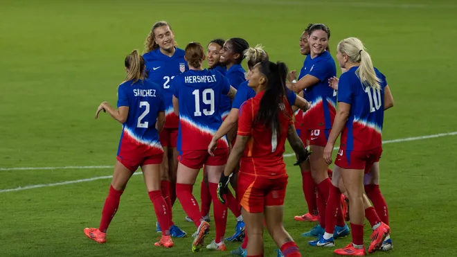 Featured image for “English-language TV ratings for USWNT Up 6% From 2023”