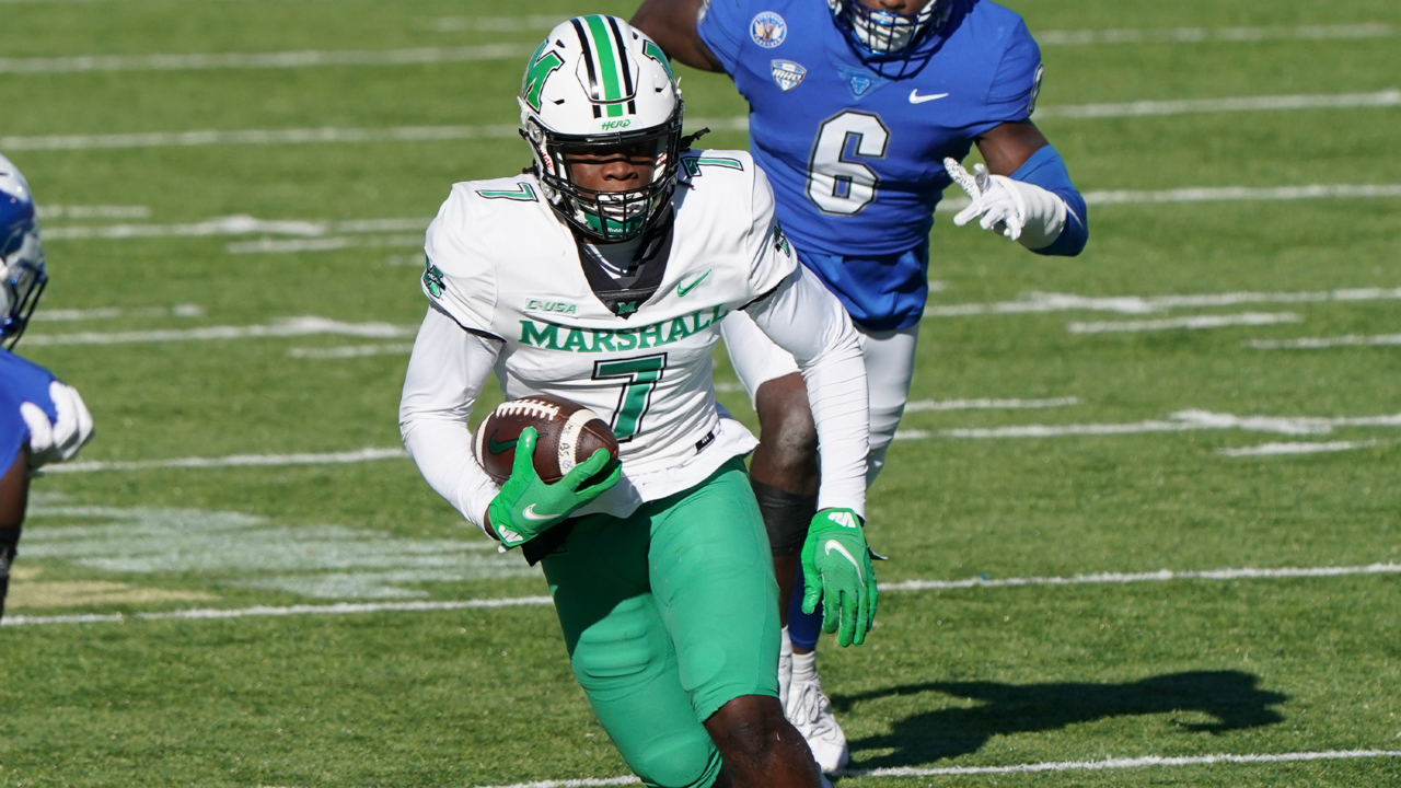 Featured image for “Memphis lands commitment from Marshall’s leading receiver”