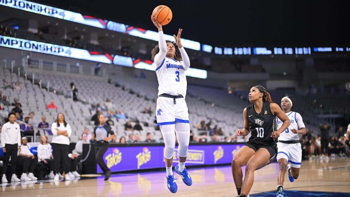 Featured image for “The Lady Tigers Advance to the AAC Tournament Semifinals”