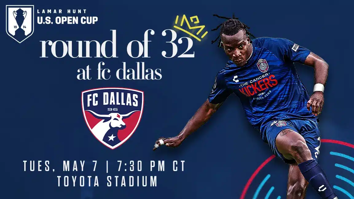 Featured image for “Memphis 901 FC To Face MLS Club FC Dallas in US Open Cup Round of 32”
